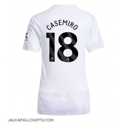 Manchester United Casemiro #18 Vieraspaita Naiset 2025-26 Lyhythihainen Manchester United Casemiro #18 Vieraspaita Naiset 2025-26 Lyhythihainen